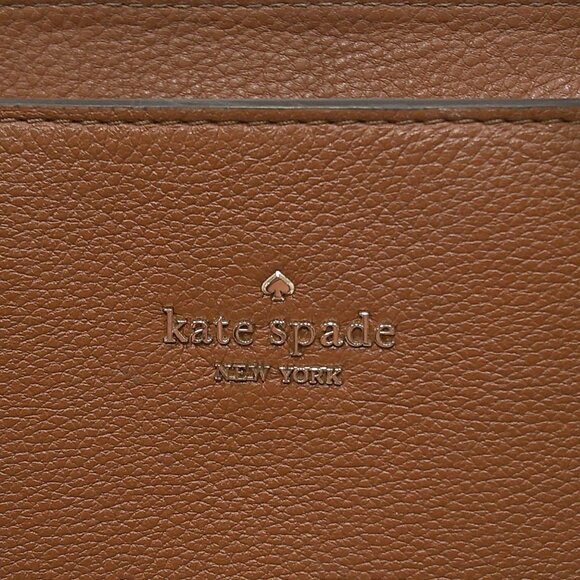 Kate Spade Jackson Satchel Gingerbread Minimalist Leather Bag Purse Pocketbook - Picture 3 of 13